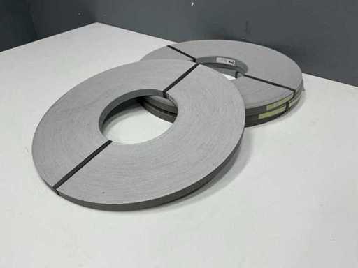 Mac Lean - ML1321/M18 - Structure gris/fine bande moyenne - Bandes de bord - 600 m - 1,3x23 mm