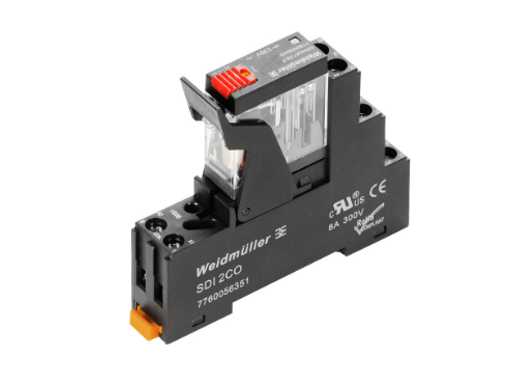 Weidmüller - Drikit 24VAC 2CO LD/PB - Schaltrelais (40x)