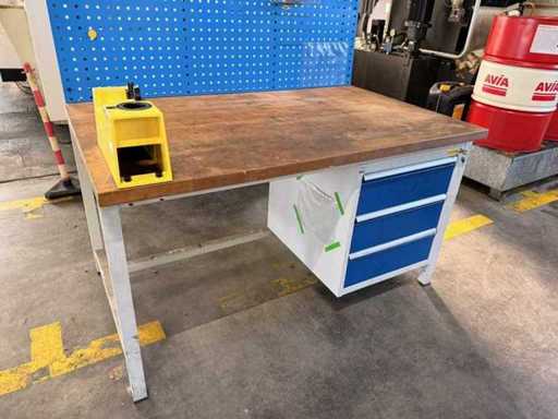 RAU - Établi Meuble à tiroir supérieur en bois