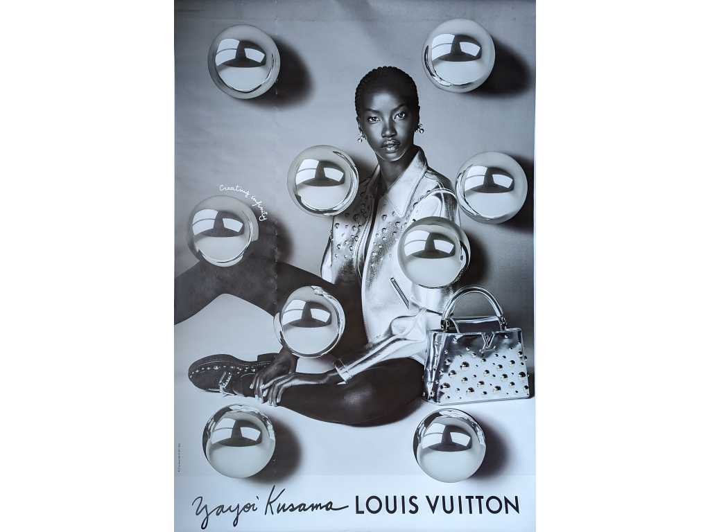 Yayoi Kusama - Poster originale Louis Vuitton