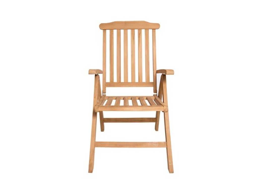 Adjustable garden chair (4x)