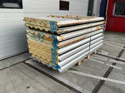 Sab-Profil - SL 83 - Sandwich-Paneele (15x) 36 m²