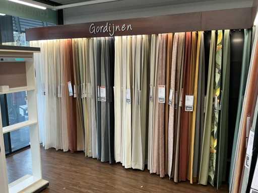 Party curtain samples