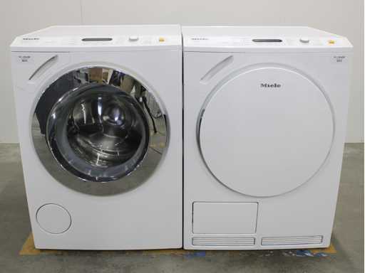 Aparat de spălat Miele W 4146 SoftCare System & Uscător Miele T 9246 C SoftCare System