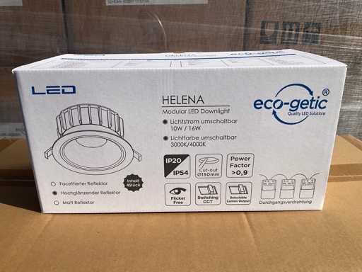 Eco-getic - Helena Faretto LED da incasso ø172 mm - 10W / 16W (480x)