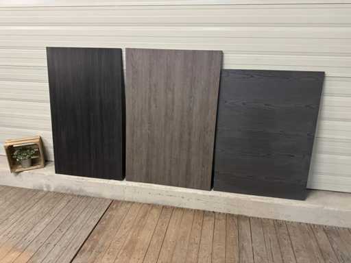 Piano del tavolo in rovere (3x)