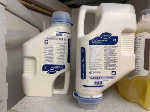 Diversey - Fles vaatwasmiddel met bleekwerking (2x)