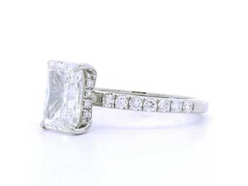 Inel din platină cu CRT 3.06. Diamond