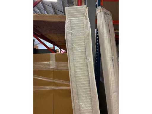 Radiatore Henrad Premium 8 pannelli con 8 connessioni