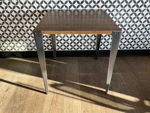 Satellite - Industrial restaurant table (70x70 cm) (2x)