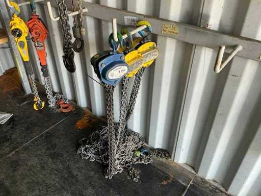 Chain hoists (3x)