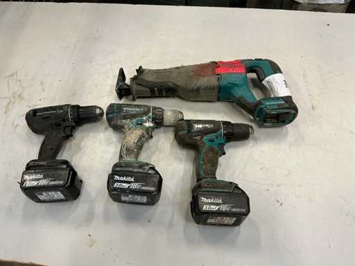 Makita Battery Tools (4x)