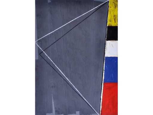 Hugo Duchateau - Offset litho + olieverf op papier - 1987