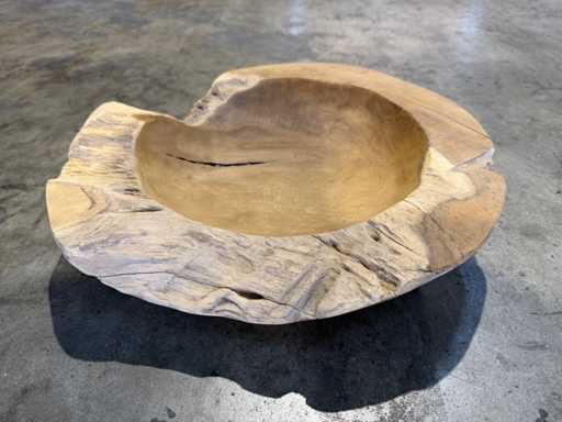 Ciotola in teak 40cm.