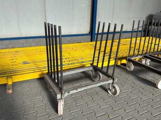 Mobilny rack magazynowy