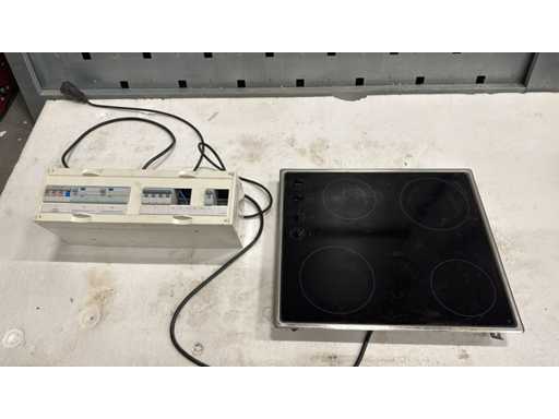 Hob, cu propriul său panou de distribuție