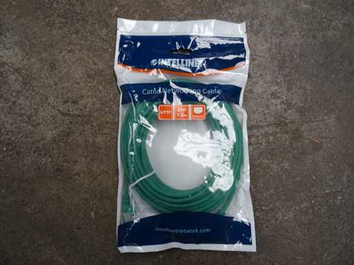 Intellinet - Cat6a - Netwerkkabel 7,5mtr (46x)