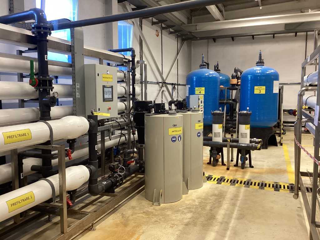 C&V Water - Skid mounted osmosis system