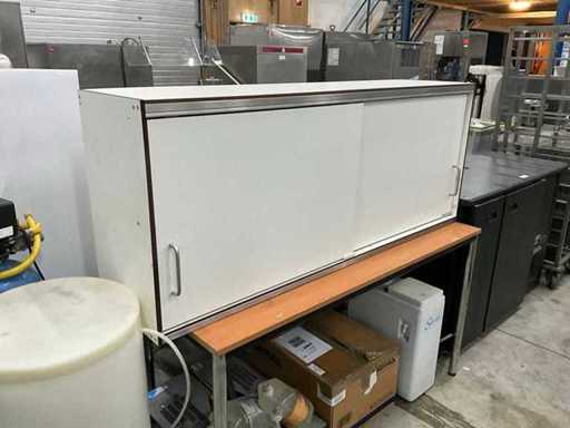 Dulap de perete din plastic cu miez solid