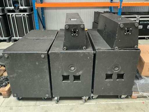 6-Delige professionele speaker set