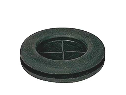 WÜRTH - Membrantülle (Kabeldurchführung) aus PVC, schwarz, Maße 29 × 36,5 × 43 × 2,2 mm (400x)