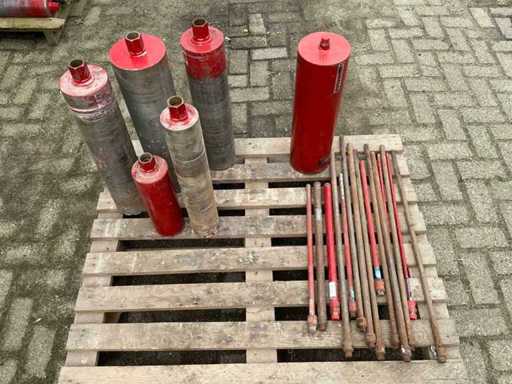 Eurostar/Iddi SB, Thick-walled and thin-walled Remnant Concrete drill long (21x)