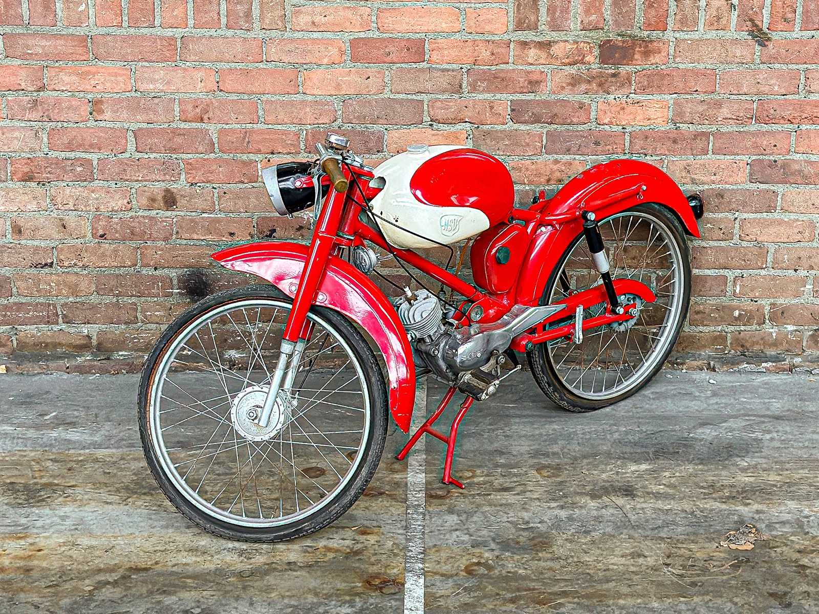 n.s.u. CAVALLINO 1973 Bromfiets, 27-FZV-9