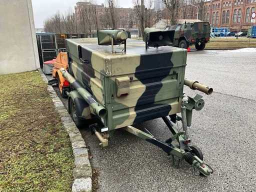 Humbaur Anhänger mit 360 Grad Überwachungssystem