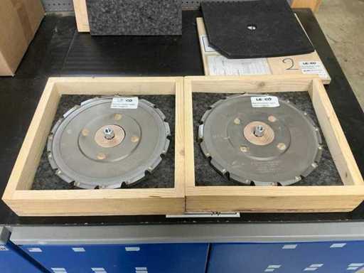 Taglio per fresatura LEUCO DP-Power Tec Air Post DP (2x)