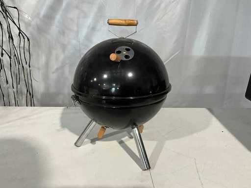 Barbecue round - 30cm - charcoal - black 