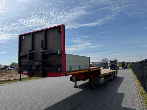 HRD - Lowroader - 6 Meter uitschuifbaar - 2012 - Oplegger