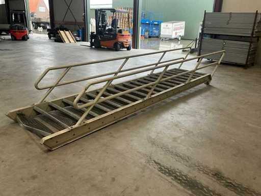 Landing stairs