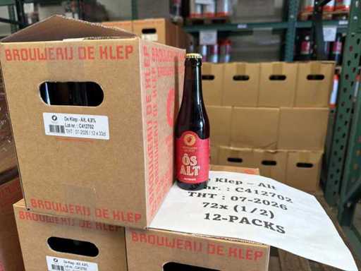 De Klep – Alt 12x33cl Bier (5x)