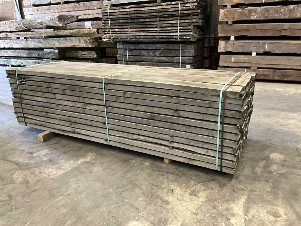 Oak planks wind dry (1,8m3) (65x)