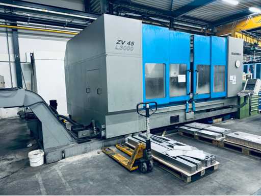 Mașini verticale de frezat CNC Ibarmia ZV 45 L3000 din 2003