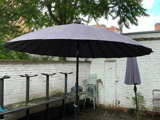 Alu Parasol (2x)