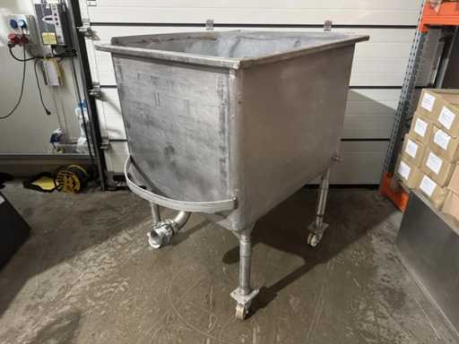 Bac de mélange en acier inoxydable