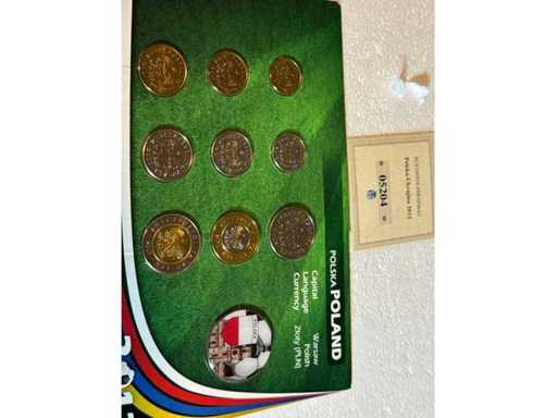 Kleinmünzsatz Polen-Ukraine 2012 Polen