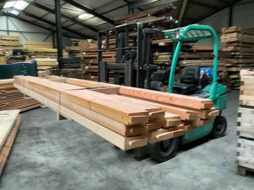 Douglas balk geschaafd - 300x12x6,2 cm (13x)