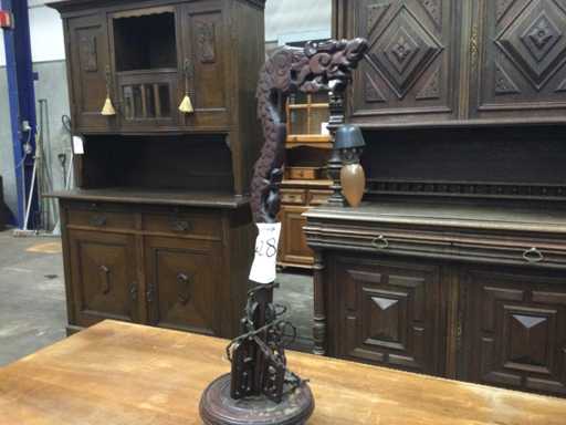 Lampada da tavolo antica