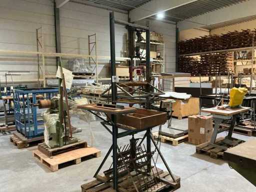 Hydraulische fineerpers