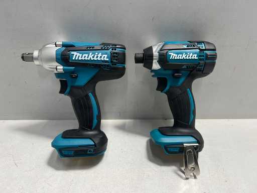 Makita - DTD152 + DTW190 - Makita schroef + slag set DTD152 + DTW190 