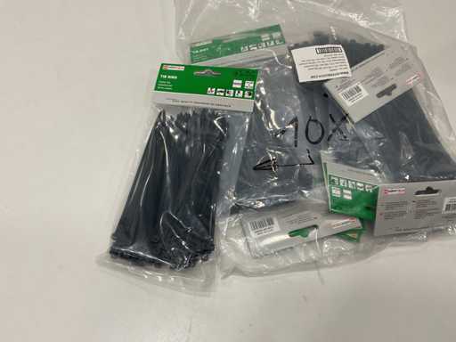 10 serie di costole di cravatta