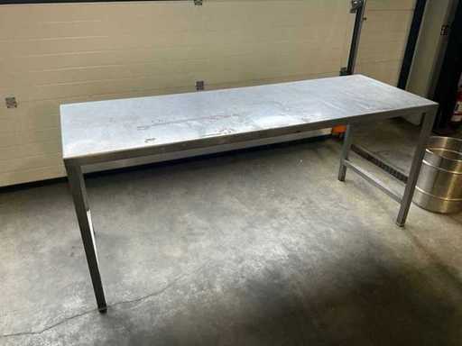 Roestvrijstalen tafel