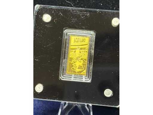Calcio 2024 - Scozia | 1/500oz oro 999 fine