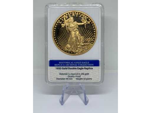 Gold Double Eagle 1933 Replica