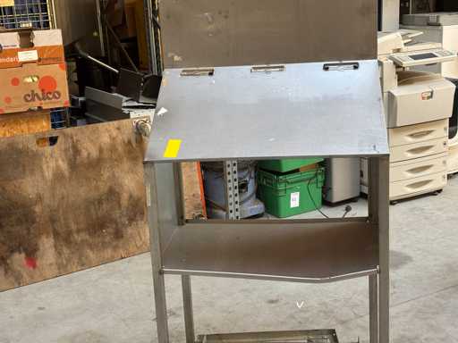 Pupitre d’entrepôt en acier inoxydable