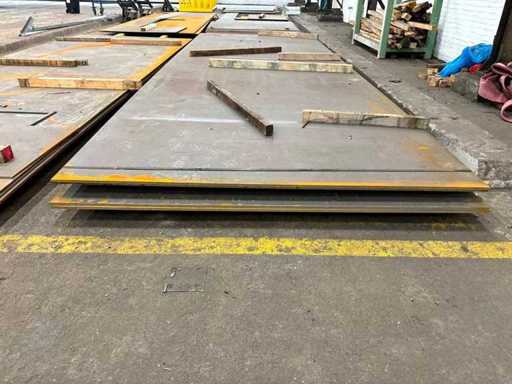 sheet steel 4 x 6 meters long 2 m wide 15mm thick - Other metal stocks