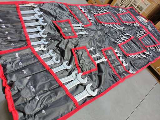 Stahlkaiser – Open-End- und Ringschlüssel 50 Stück – 2024