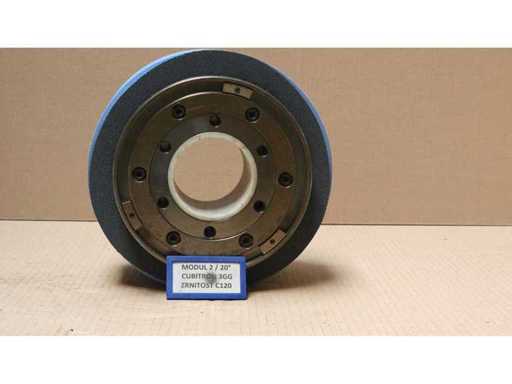 Reishauer RZ 400 / 800 / 1000 - Module 2 EW 20° 3GG Cubitron - Draagflens inclusief slijpschijfflens